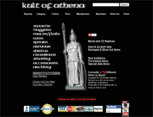 Tablet Screenshot of kultofathene.com
